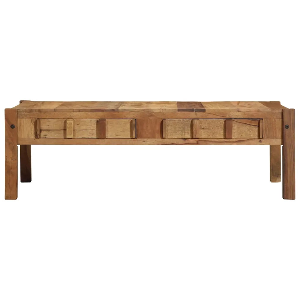 Tavolino da salotto | Tavolino da caff¨¨ | Tavolino da Soggiorno con cassetto Marrone 110 x 54 x 35 cm