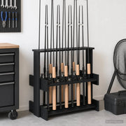 Supporto per stecche da biliardo Legno ingegnerizzato Nero 3429735