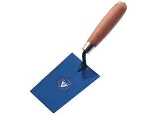 CAZZUOLINO PUNTA QUADRA MANICO LEGNO- - mm.120 - 6 pezzi ALTE