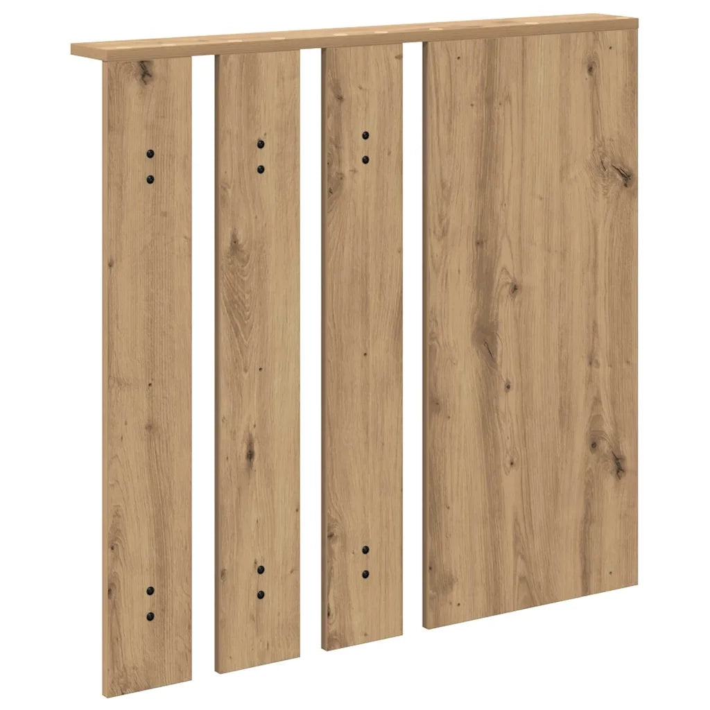 Appendiabiti a muro rovere artigianale 84 x 10 x 80 cm CFW3294394