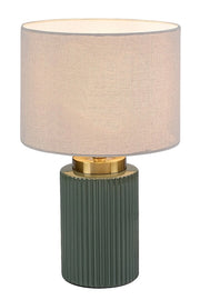 Lampada da tavolo Glovy verde ceramica E14 Rabalux