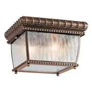 Plafoniera esterna Venetian Rain bronzo Kichler E14