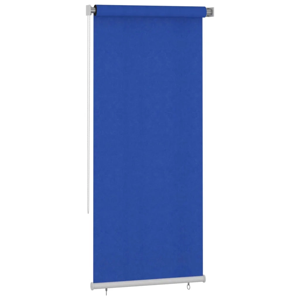 Tenda a Rullo per Esterni 105(L)x230(A) cm Blu HDPE 312850