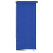 Tenda a Rullo per Esterni 105(L)x230(A) cm Blu HDPE 312850
