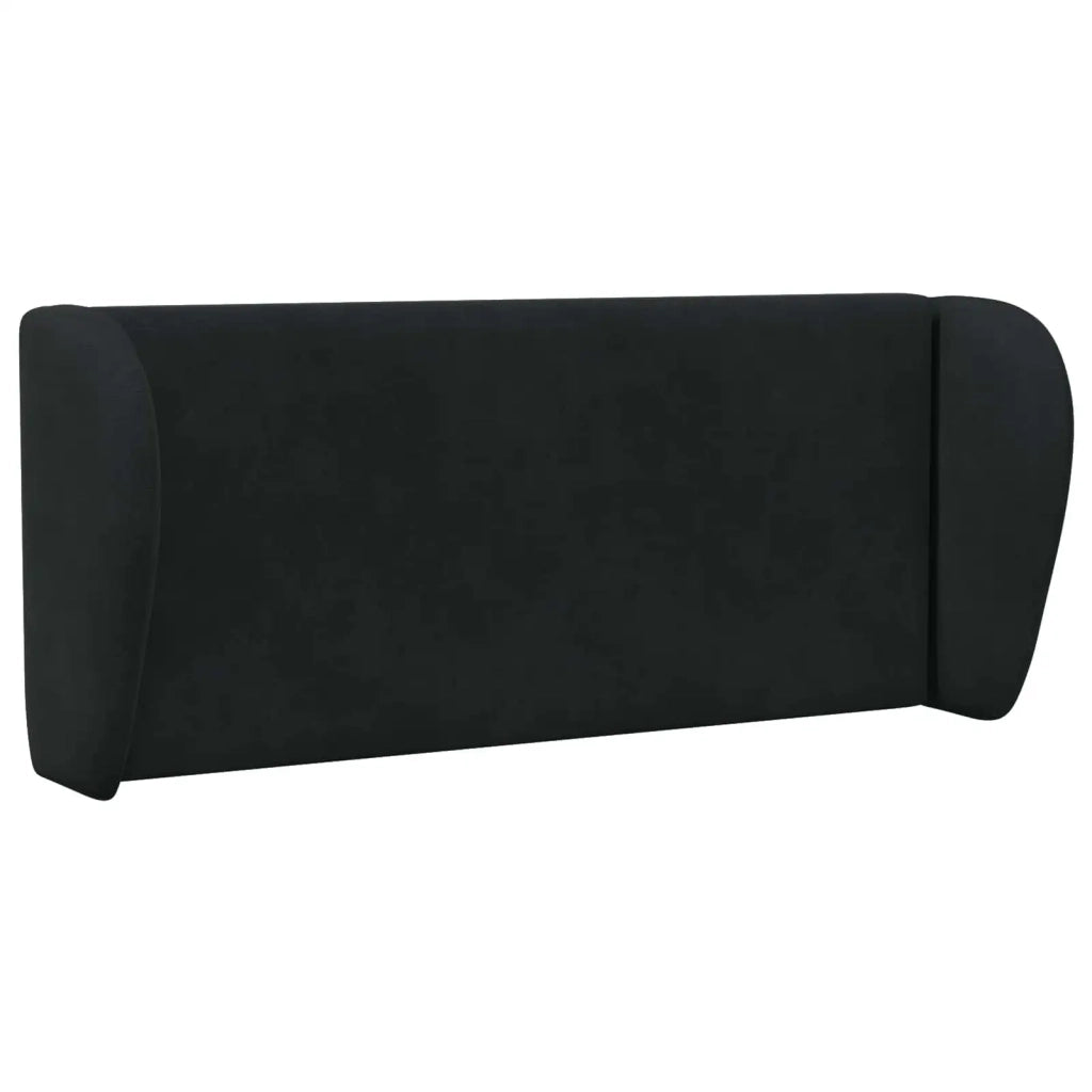 Orecchia della Testata Nero 40 x 23 x 6 cm Velluto 346552