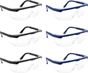 Set di protezioni oculari da sicurezza da 6 supporti - protezione oculare trasparente