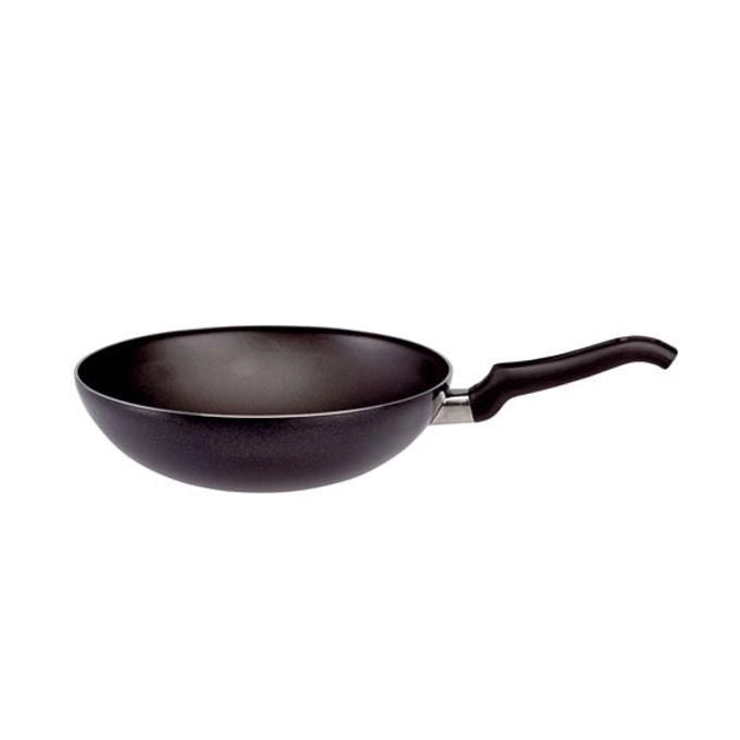 Ballarini BLL605F28 Firenze Wok 1 Manico Alluminio Antiaderente Cortan 28 cm colore Nero