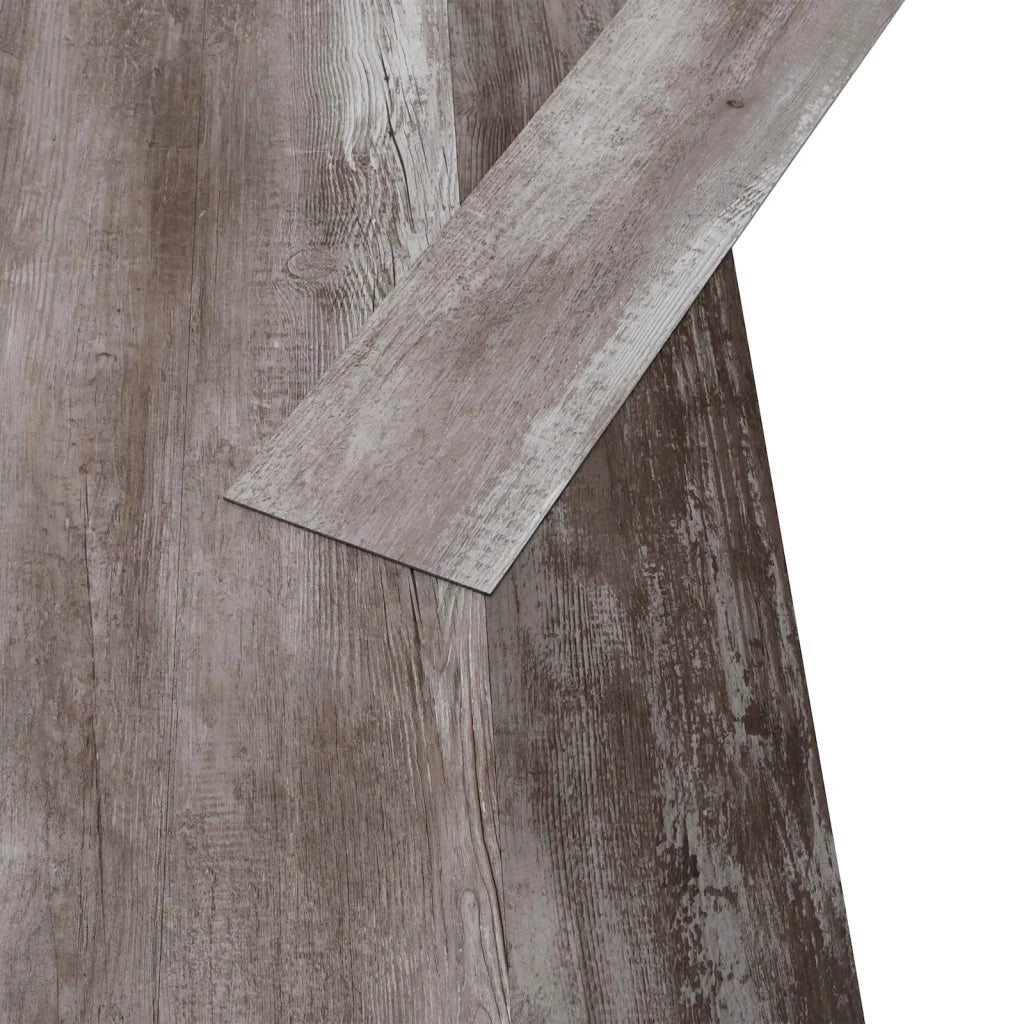 Tavole per Pavimenti 5,02 m² 36 pcs PVC Legno marrone opaco 42046311