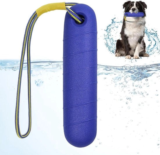 Giocattolo interattivo per cani per addestramento e recupero in acqua - 22 cm - Adatto per cani di taglia media e grande
