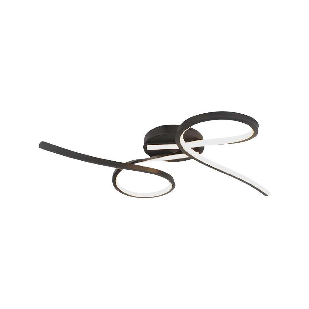 Plafoniera LED nera 61cm 24W 3000K V-TAC VT-7791 IP20