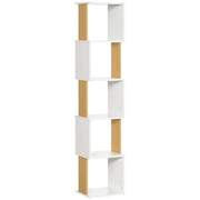 Libreria Scaffale S per Libri ¨C Minimal ¨C Bianco 33x28x161 cm
