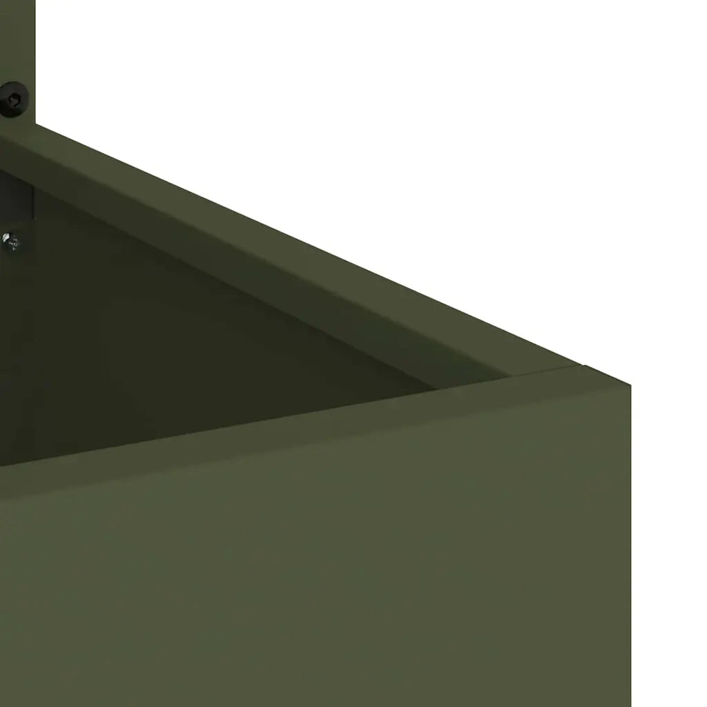 Schermo per privacy in giardino Oliver verde 50 x 150 cm 876444