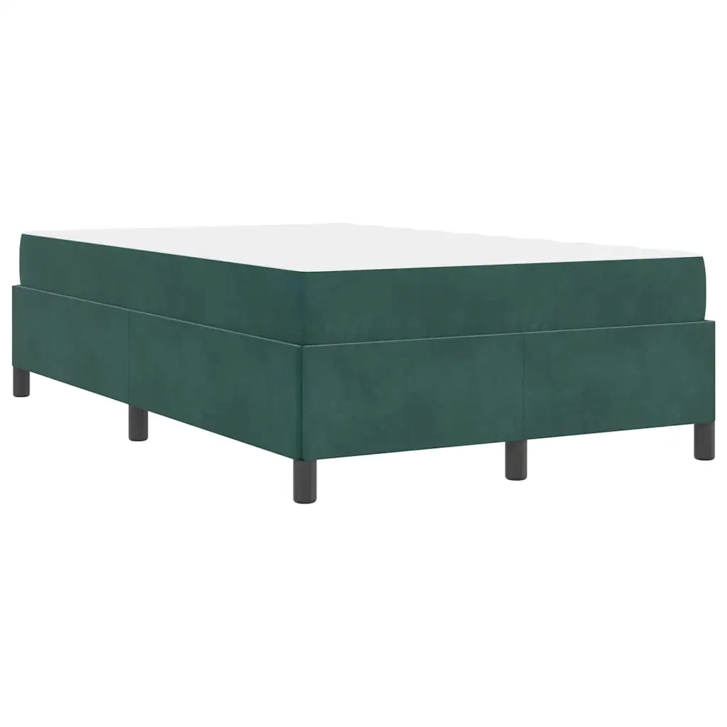 Struttura del letto-Giroletto Verde Scuro 120 x 200 cm Tessuto 827330