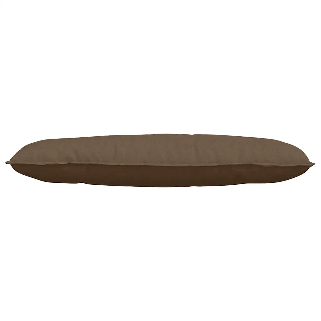 Cuscino per Schiena | Cuscino dorsale Marrone 120 x 19 x 50 cm Tessuto