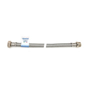FLESSIBILE INOX MODELLO NORMALE  CM. 35- MF 1/2 x 1/2- DH- pezzi 10