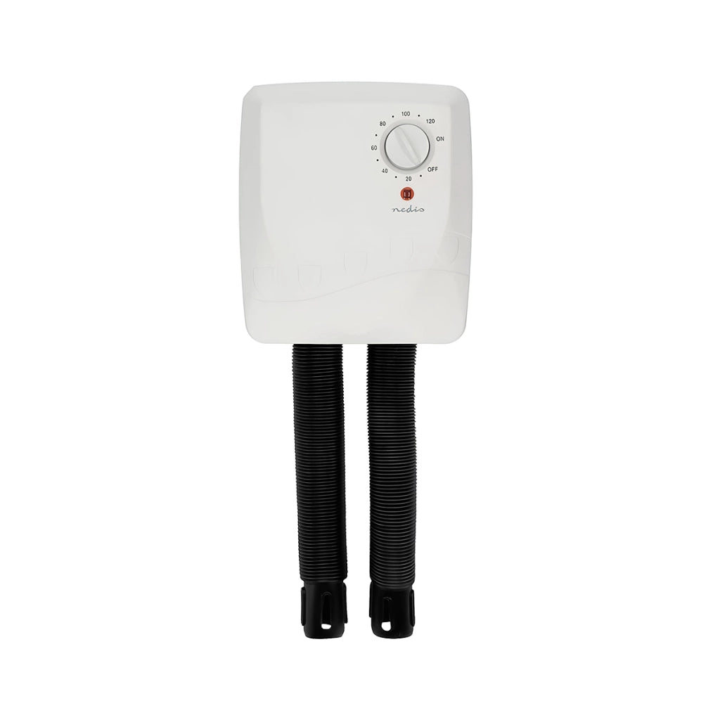 Asciugatore per Scarpe con Soffiatore 250 W con Protezione Contro il Surriscaldamento Bianco Nedis