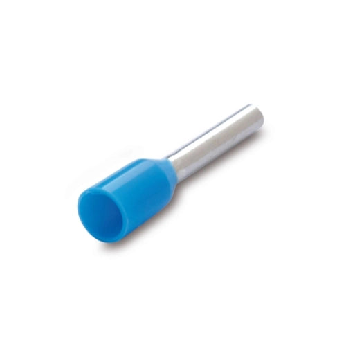 TERMINALE A BUSSOLA DIN BLU 16-12 MM *BMM614* - CONF. 50PZ