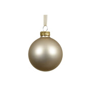 Pallina Vt opaco perla d10cm
