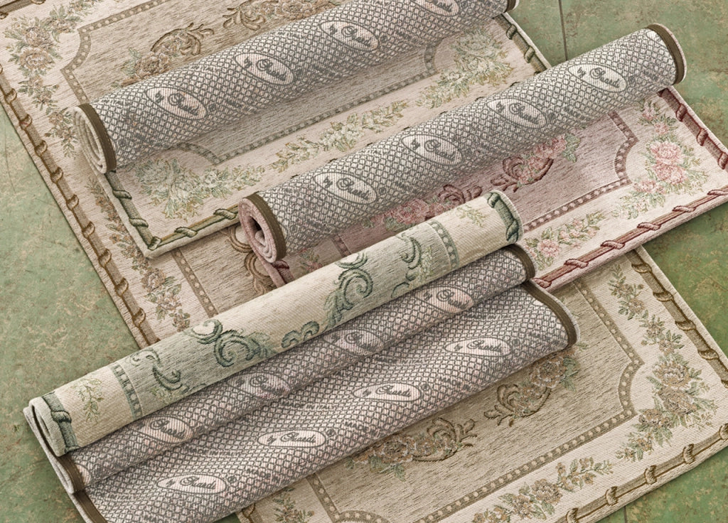 Tappeto Velour Antiscivolo Disegno Operà By Suardi - 175x240 - Tortora