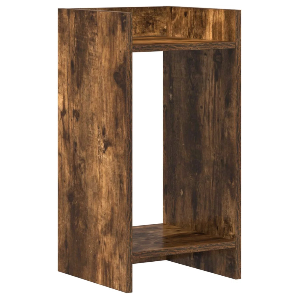 Supporto per piante Rovere Fumo 30 x 30 x 60 cm 899602