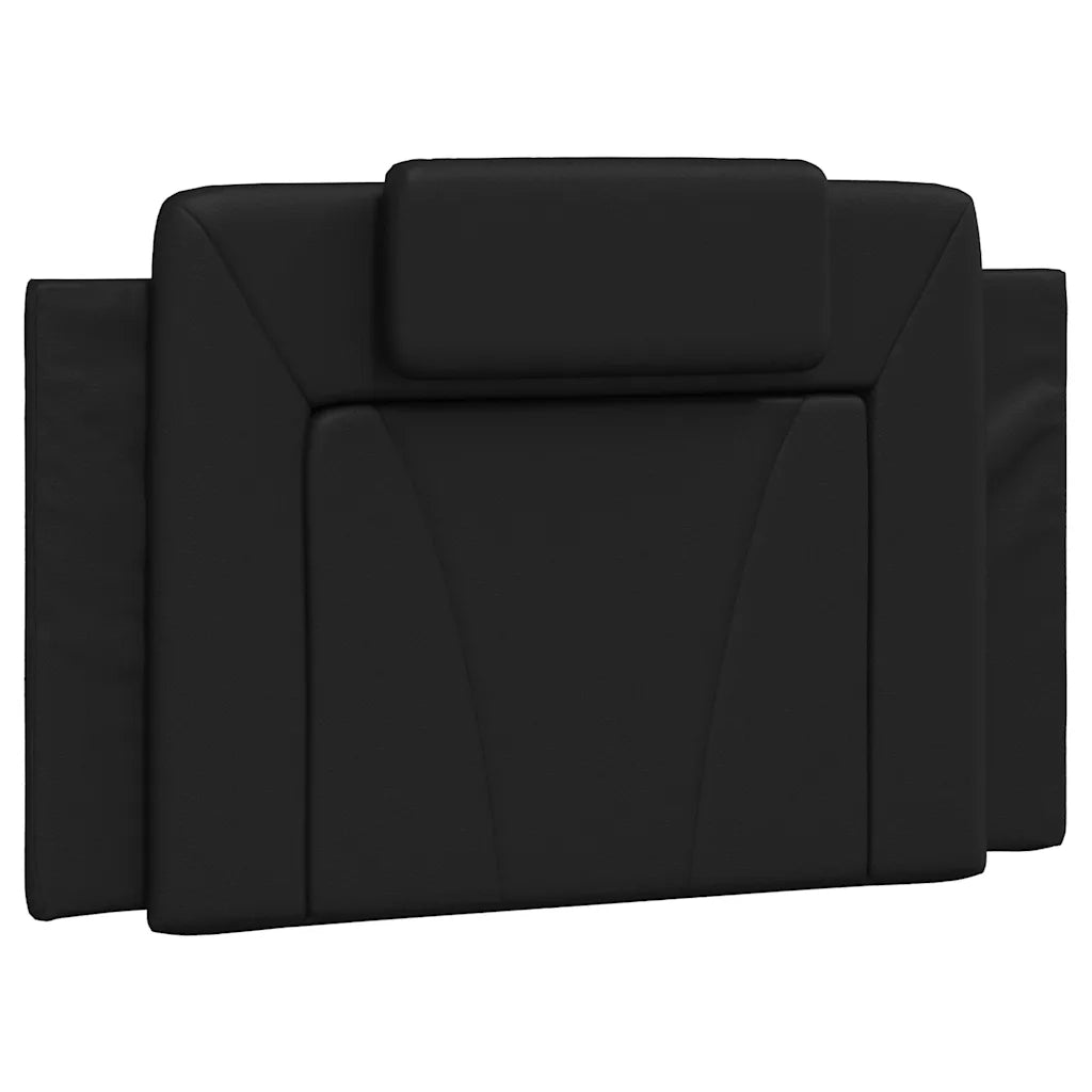 Cuscino Testiera-Cuscino per Testiera Viana Nero 80 cm in Similpelle