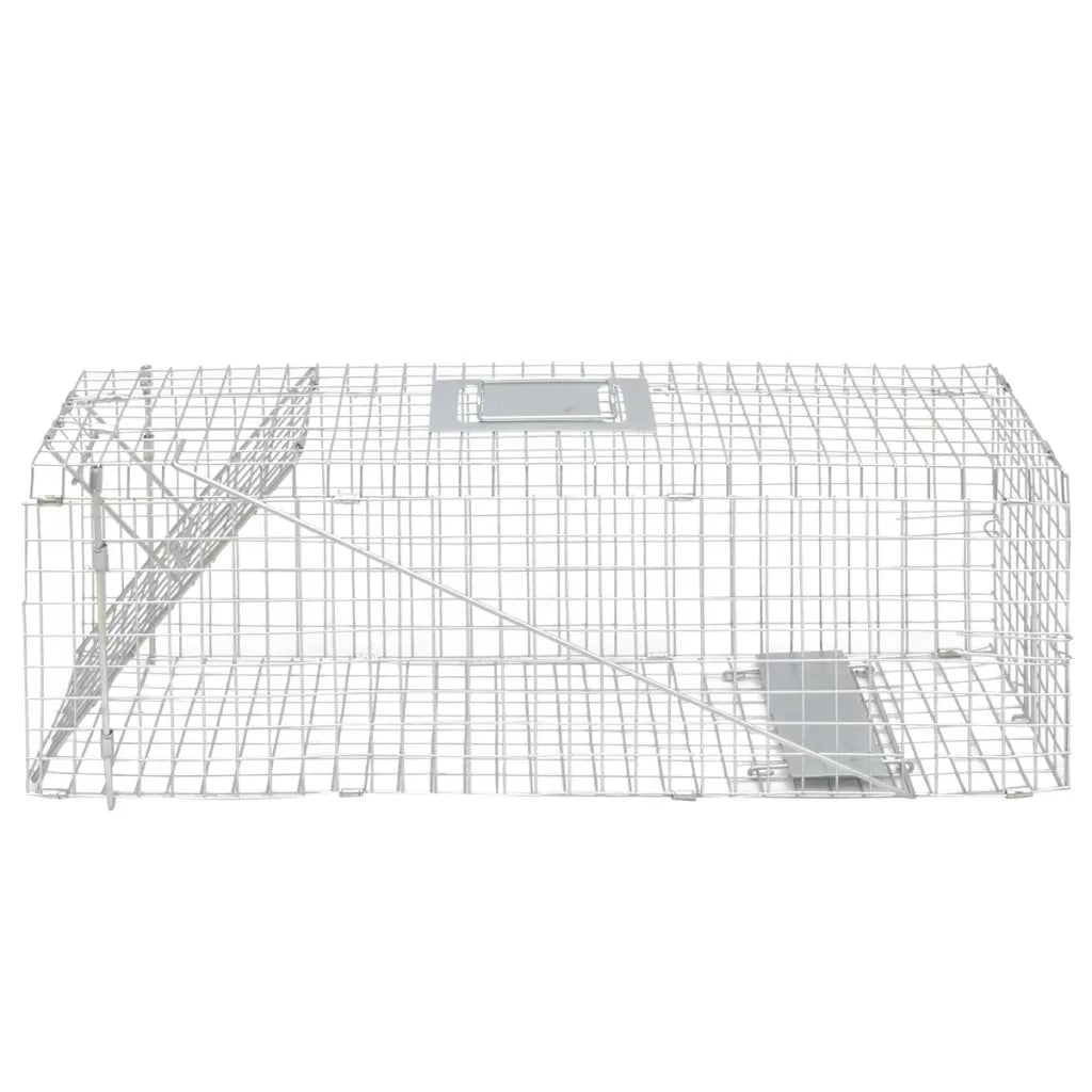 Trappola per animali vivi zincata 80 cm 170237