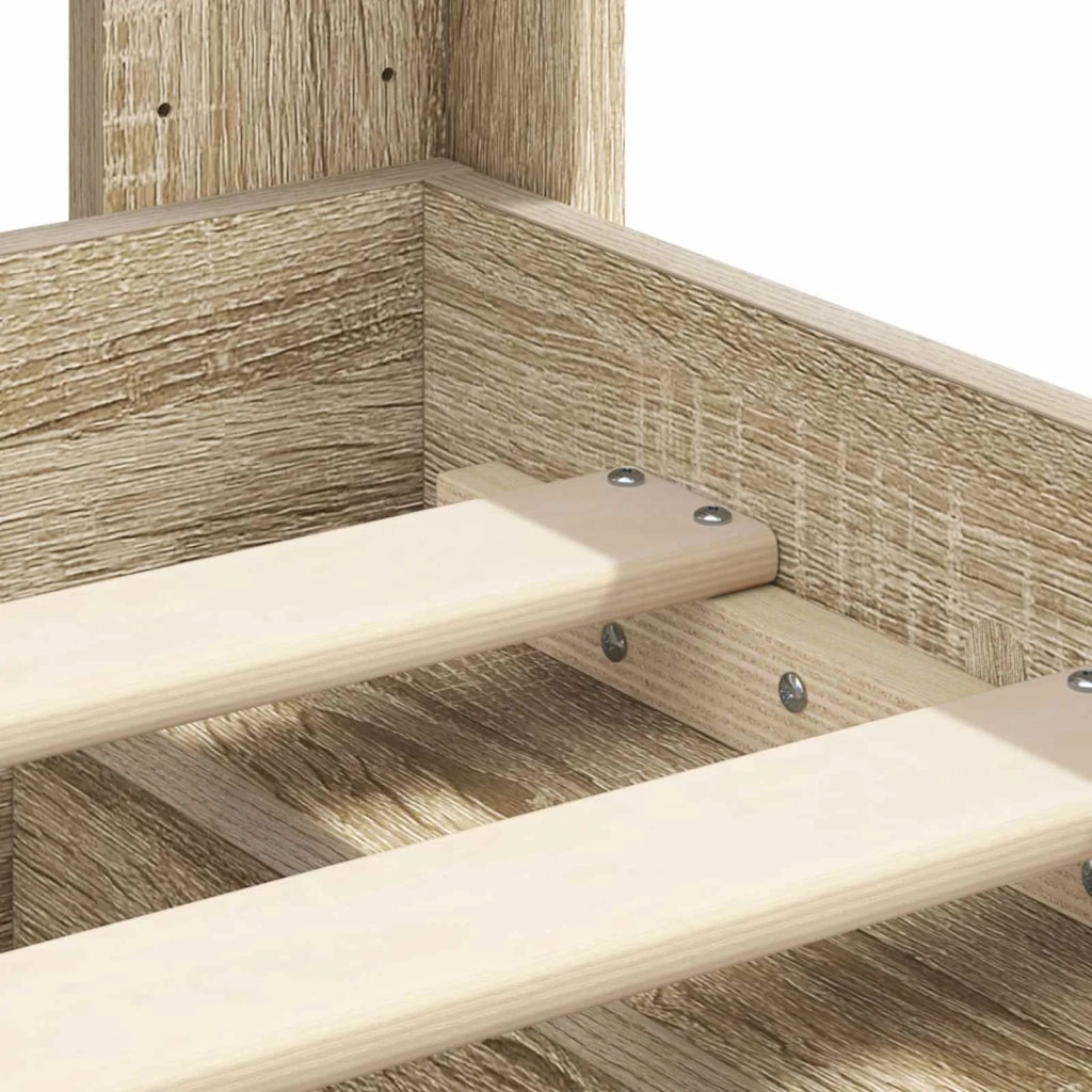 Letto da camera | Struttura del letto con stoccaggio e testata 3 pcs