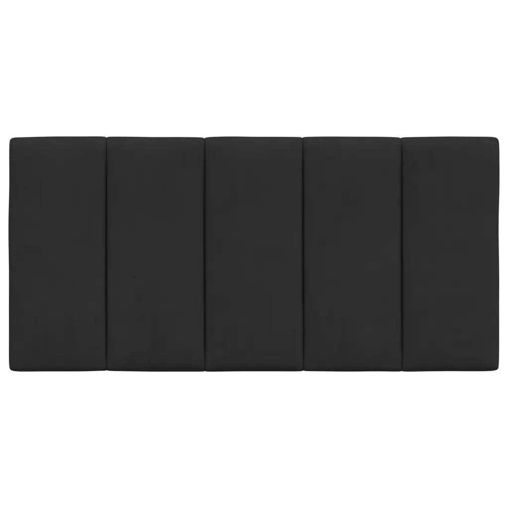 Cuscino Testiera Hanko Nero 100 cm in Velluto 374657