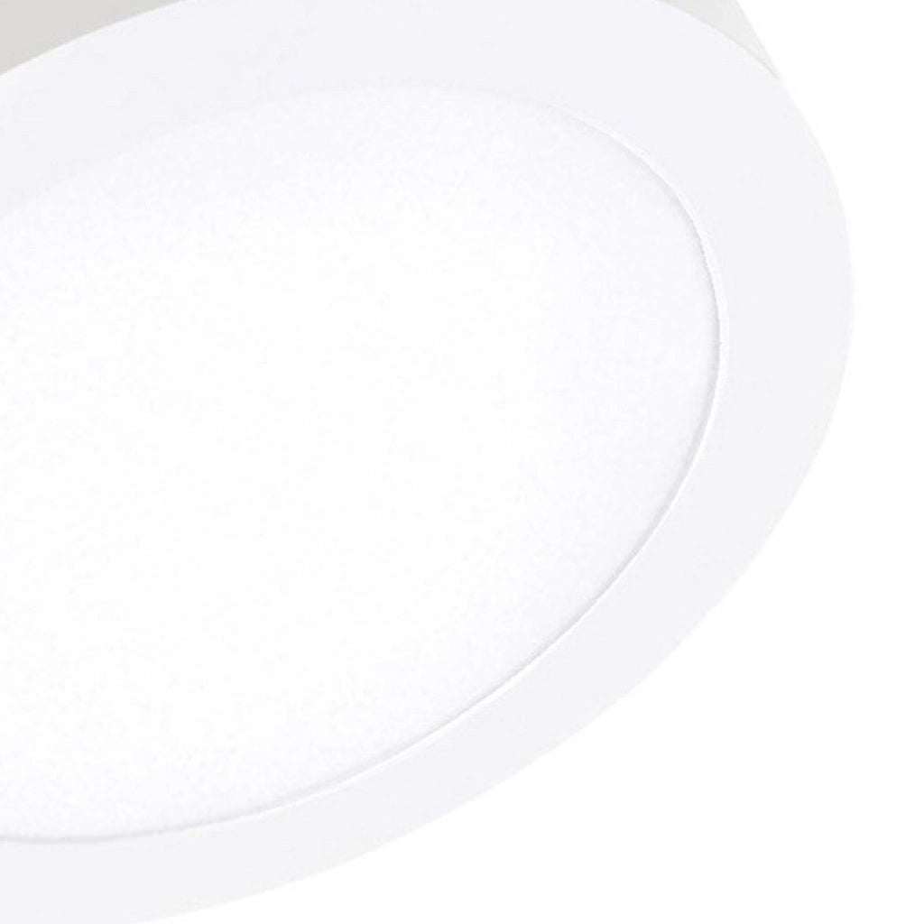 PLAFONIERA A SUPERFICIE TONDA 24W 6000k
