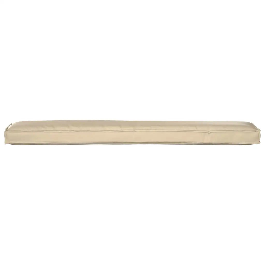 Cuscino per pallet | Cuscini per sedie Beige 200 x 40 x 8 cm Tessuto Oxford