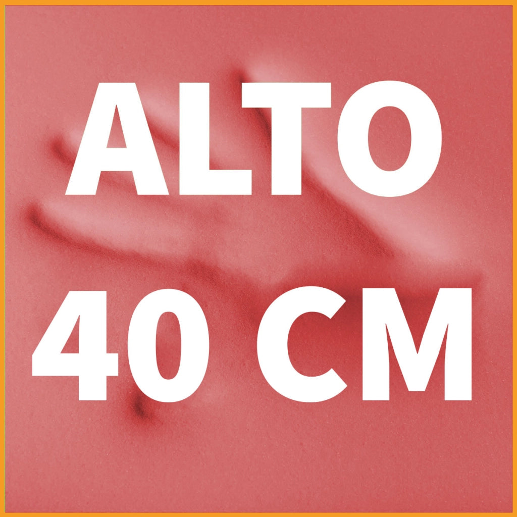 Materasso memory foam singolo 100X190 Cm, Materasso Americano contro il mal di schiena ALTO 40 Cm | Materasso memory che NON SI SCALDA con imbottitura anallergica - MOD. CALIFORNIA40