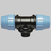 TEE 90  ° CON DERIVAZIONE MASCHIO PLASTICA  32 x 1     UNIDELTA