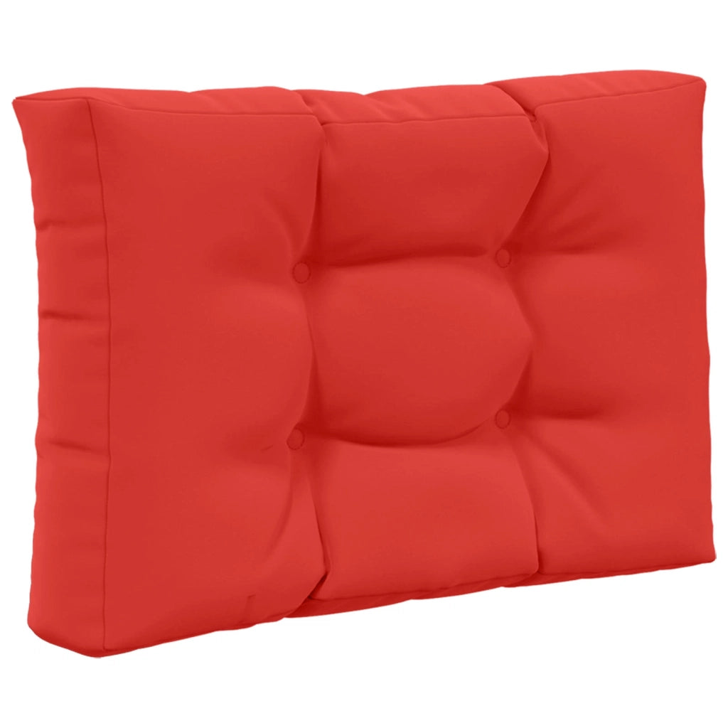 Cuscino per divano da esterno 3 pcs Rosso Poliestere 900767