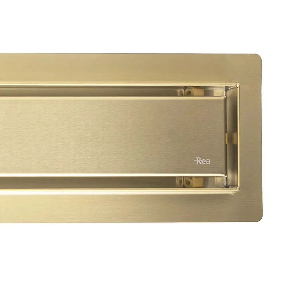 Scarico Lineare Neox Brush Gold 60