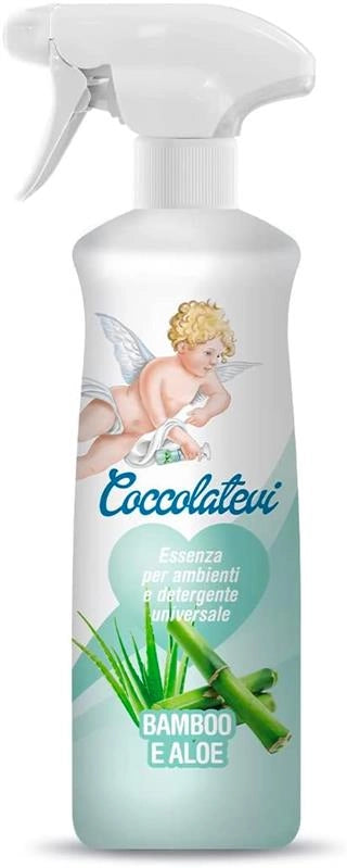 COCCOLATEVI ESSENZA PER AMBIENTI IN SPRAY DA 750 ML BAMBOO E ALOE
