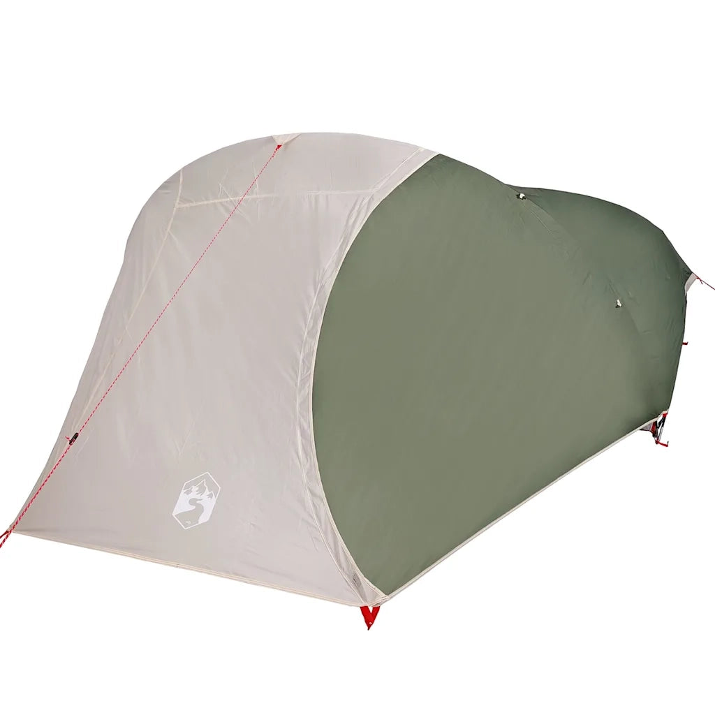 Tenda da Campeggio a Cupola per 4 Persone Verde Impermeabile 94727