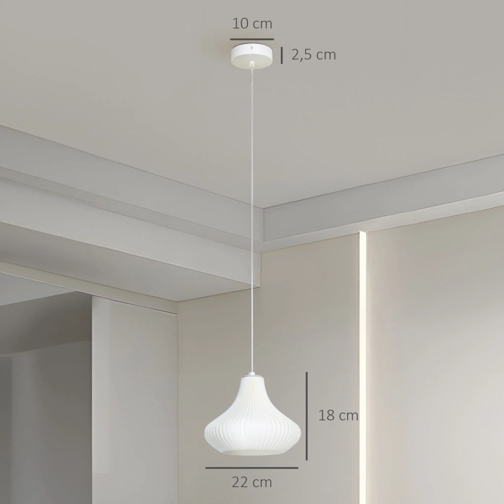 Lampada a Soffitto LED Moderna ¨C Minimal ¨C ?20,5x17,5 cm, Luce Calda 3000K