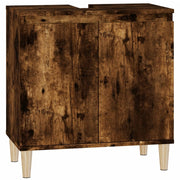 Mobile lavabo 58 x 33 x 60 cm in legno ingegnerizzato marrone 02_0006818