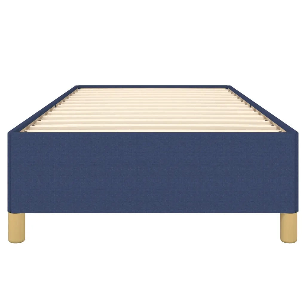 Giroletto senza Materasso Blu 90x200 cm in Tessuto 347139