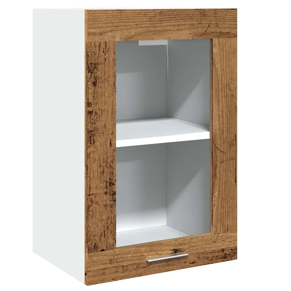 Set di Mobili da Cucina 11 pz Lyon Legno Antico in Truciolato 3328579