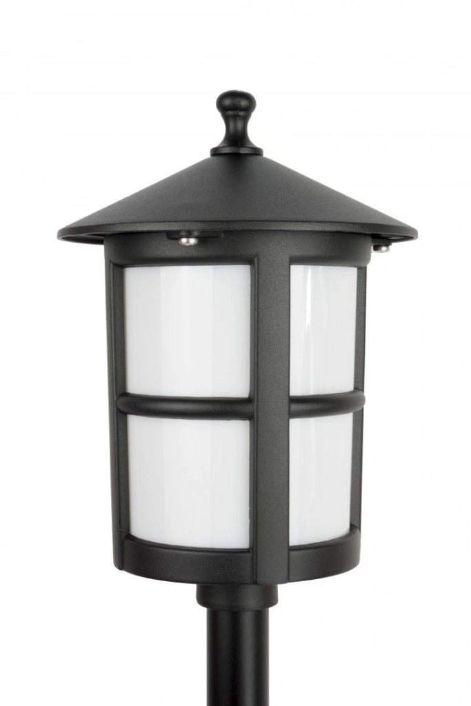 Paletto lampada giardino SU-MA Cordoba 101cm E27 nero IP23