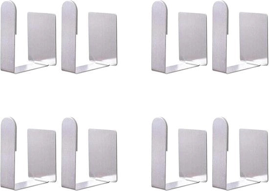 Supporto per soffitto in acciaio inossidabile a pannelli - set di 4 - lunghezza regolabile