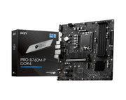 Msi pro b760m-p ddr4 scheda madre intel b760 lga 1700 micro atx - 911-7E02-006