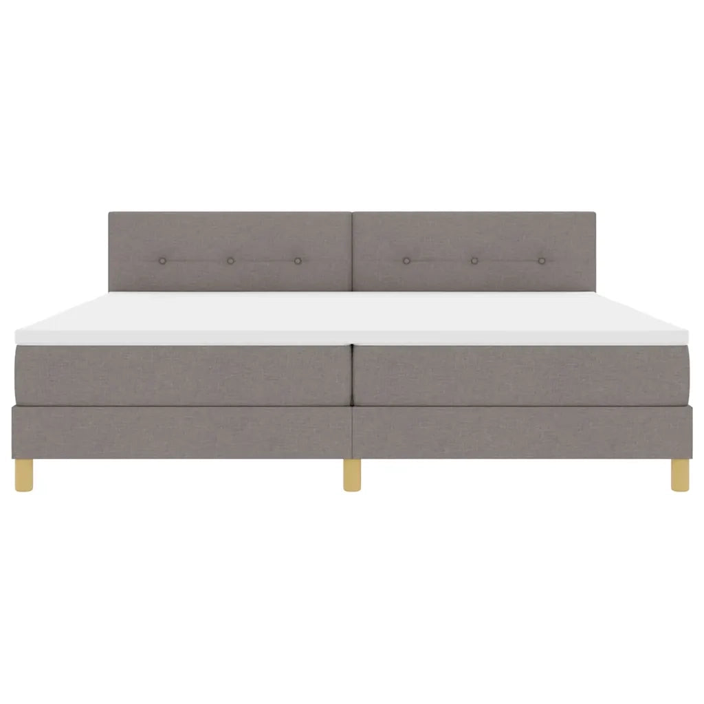 Letto a Sorgente LED con cuscino Talpa 200 x 200 cm Tessuto 3342468