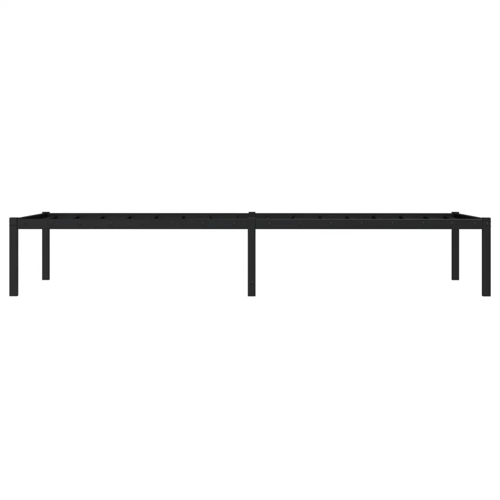 Giroletto in Metallo Nero 80x200 cm 373646