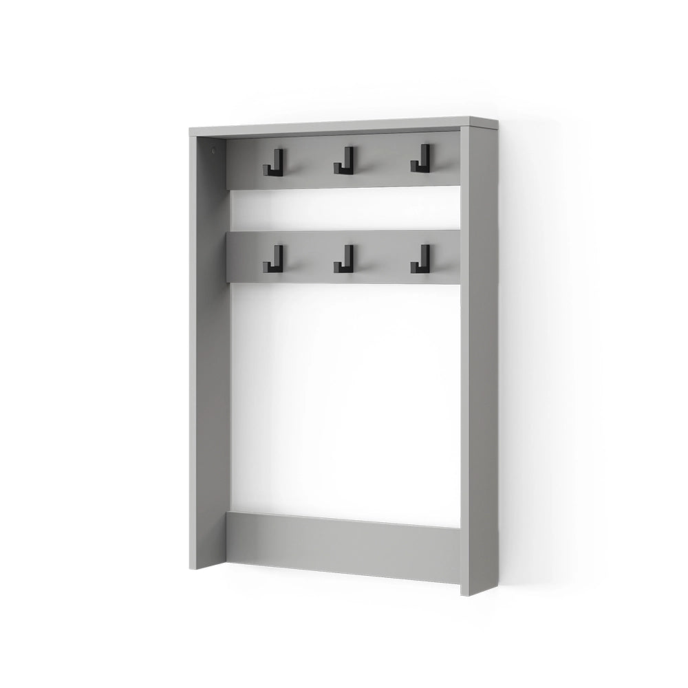Vicco Appendiabiti da parete Grigio 60 x 85 cm