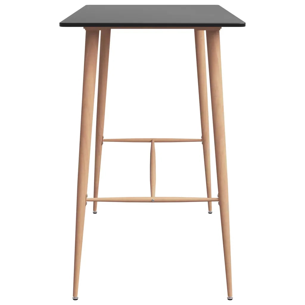 Set da Bar 5 pz Nero e Bianco 3057463