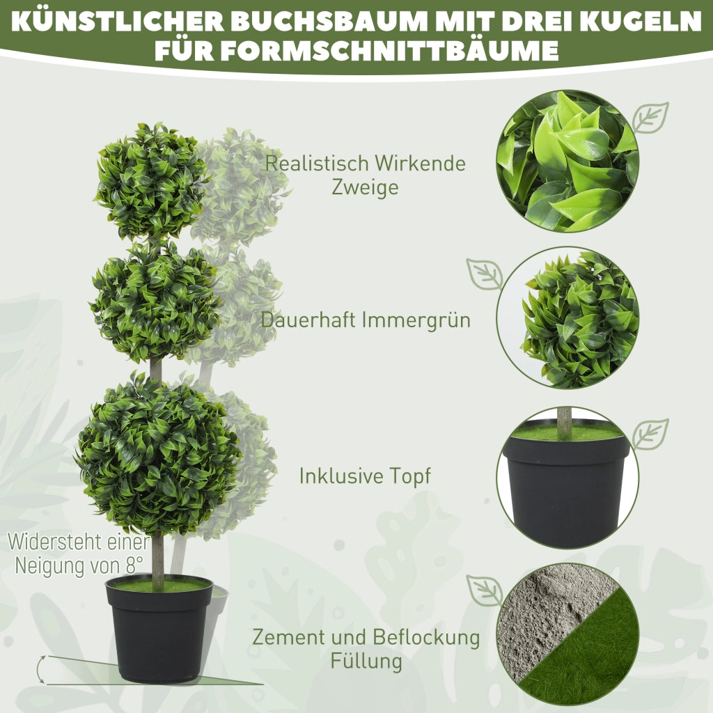 Pianta Artificiale in Vaso ¨C Xylo ¨C Foglie Plastiche Verde
