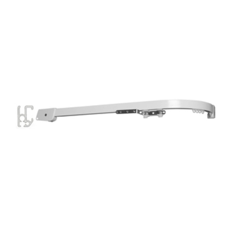SCORRITENDA GRECIA IN ALLUMINIO 220/20 CM BIANCO