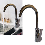 Trade Shop - Miscelatore Rubinetto Lavabo Lavello Cucina Acciaio Cromato Monocomando -